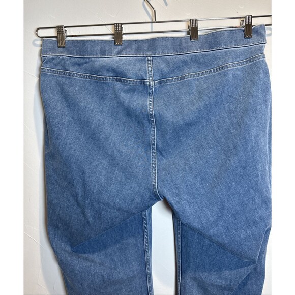 Soft Surroundings Pull On Elastic Waist Jeans Women's Size 1X (READ DESCRIPTION) - Picture 5 of 12